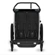 Carucior multisport dublu Thule Chariot Cross 2, Dark Slate