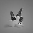 Scaun pentru copii, cu montare pe bicicleta in spate - Thule Yepp Nexxt 2 Maxi Monument Gray