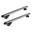 Bare transversale Thule Evo Raised Rail Slidebar pentru SKODA Yeti 5 usi SUV, model 2009 - prezent, Sistem cu prindere pe bare longitudinale