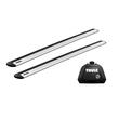Bare transversale Thule Evo Raised Rail Wingbar Evo pentru SEAT Ateca 5 usi SUV, model 2016 - prezent, Sistem cu prindere pe bare longitudinale