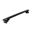 Bare transversale Thule Evo Raised Rail Wingbar Evo Black pentru VOLKSWAGEN Taigo 5 usi SUV, model 2022 - prezent, Sistem cu prindere pe bare longitudinale