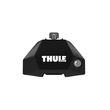 Bare transversale Thule Evo Fixpoint Squarebar pentru BMW i4 5 usi Hatchback, model 2022 - prezent, Sistem cu prindere in puncte fixe