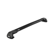 Bare transversale Thule Evo Fixpoint Wingbar Edge Black pentru MERCEDES-BENZ GLC, 4 usi Coupe, model 2017 - 2023, Sistem cu prindere in puncte fixe