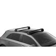 Bare transversale Thule Fixpoint WingBar Edge Black pentru VW Multivan, 4 usi MPV, (T7) model 2022 - prezent, Sistem cu prindere in puncte fixe