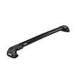 Bare transversale Thule Fixpoint WingBar Edge Black pentru VW Multivan, 4 usi MPV, (T7) model 2022 - prezent, Sistem cu prindere in puncte fixe