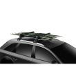 Suport 6 perechi schiuri Thule SnowPack Black 7326 cu prindere pe bare transversale rectangulare