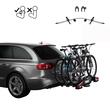 Suport 3(4) biciclete Thule VeloCompact F cu prindere pe carligul de remorcare + adaptorul pentru a 4-a bicicleta, TA9261