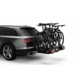 Suport 3 biciclete Thule VeloSpace 939 XT3 cu prindere pe carligul de remorcare (13pini) Negru