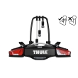 Suport 3 biciclete Thule VeloCompact F cu prindere pe carligul de remorcare de tip FIX4BIKE