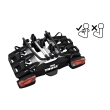 Suport 3 biciclete Thule VeloCompact F cu prindere pe carligul de remorcare de tip FIX4BIKE