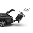 Suport 3 biciclete Thule VeloCompact F cu prindere pe carligul de remorcare de tip FIX4BIKE