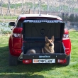 Cutie portbagaj pe carligul de remorcare Towbox V1 DOG Negru + Dispozitiv de reglare a ventilatiei TBA0004