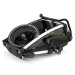 Carucior multisport, Thule Chariot Cab 2, Verde, pentru 2 copii