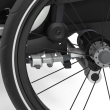 Carucior multisport, Thule Chariot Cab 2, Verde, pentru 2 copii
