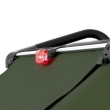 Carucior multisport, Thule Chariot Cab 2, Verde, pentru 2 copii