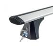 Bare transversale din aluminiu CRUZ Airo T118, 924-773, pentru Renault Symbioz 5d (2024-->prezent), Sistem cu prindere pe plafon normal