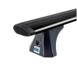 Bare transversale din aluminiu CRUZ Airo Dark T118, 925-773, pentru Vauxhall Mokka (II) 5d SUV (2021 -> prezent), Sistem cu prindere pe plafon normal