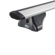 Sistem de 2 bare transversale aluminiu CRUZ 925-705 Airo FIX 128 pentru Citroen Berlingo Multispace M (III - railing) (2018-->) cu bare longitudinale