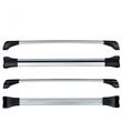 Bare transversale din aluminiu CRUZ Airo Fuse, 925-725/925-723, pentru Ssangyong Torres (I - integrated railing) (2023-->), Sistem cu prindere pe bare longitudinale integrate