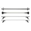 Sistem de 3 bare transversale aluminiu CRUZ 924-097 Alu Cargo AF pentru Opel Vivaro L2H1 (III/X82) (2014-->) cu puncte fixe