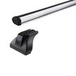 Sistem de 2 bare transversale aluminiu CRUZ 924-092 Alu Cargo AF148 pentru Toyota Hiace LWB high roof (JP/H200) (2004-->2019) cu jgheaburi de ploaie