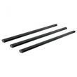 Sistem de 3 bare transversale aluminiu CRUZ 925-098 Alu Cargo Dark AF pentru MAN TGE L5H3 (ELWB/high roof) (2017 -> prezent) cu puncte fixe