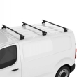 Sistem de 3 bare transversale otel CRUZ 923-062 Cargo Xpro SF115 pentru Renault Kangoo (III - tailgate/rear doors) 5d Van (2021 -> prezent), Sistem cu prindere in puncte fixe