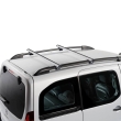 Sistem de 2 bare transversale aluminiu CRUZ 924-062 Alu Cargo R128 pentru Citroen Berlingo (I - railing) (1996-->2008) cu bare longitudinale