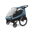 Remorca de bicicleta pentru transport copii Thule Courier AEGEAN BLUE 2 locuri