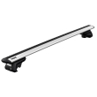 Bare transversale Thule Evo Raised Rail Wingbar Evo pentru JEEP Cherokee (KL/KJ) 5 usi SUV, model 2002-2013, Sistem cu prindere pe bare longitudinale