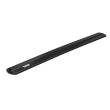 Bare transversale Thule Edge Clamp Wingbar Edge Black pentru VOLVO C40 Recharge 5 usi SUV, model 2022 - prezent , Sistem cu prindere pe plafon normal