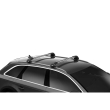 Bare transversale Thule Edge Clamp Wingbar Edge pentru AUDI Q4 Sportback e-tron 5 usi SUV, model 2022 - prezent , Sistem cu prindere pe plafon normal