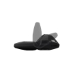 Bare transversale Thule Rapid System Wingbar Evo Black pentru CITROEN Nemo 3/4/5 usi Van, model 2008 - 2014, Sistem cu prindere in puncte fixe