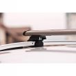 Bare transversale Hakr Aluminiu pentru MAZDA Premacy 5 usi MPV, model 1999-2001, 2002-2004, Sistem cu prindere pe bare longitudinale