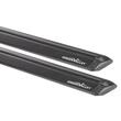 Sistem Bare transversale GV RAPIDO Aluminiu Crossbar Vento negre pentru Abarth 500 3 usi Hatchback, model 2007 - prezent, Sistem cu prindere pe plafon normal