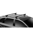 Bare transversale Thule Evo Squarebar pentru SUZUKI Jimny, 3 usi SUV, model 2018 - prezent, Sistem cu prindere pe jgheaburi de ploaie