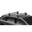 Bare transversale Thule Evo Fixpoint Slidebar pentru OPEL Vivaro 4 usi Van, model 2019 - prezent, Sistem cu prindere in puncte fixe