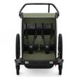 Carucior multisport Thule Chariot Lite double, Vintage Green