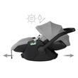 Scaun auto Thule Maple pentru bebeluși 0 - 15 luni Light Gray 