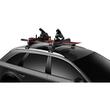 Suport schiuri Thule SnowPack Extender 7325 Negru cu prindere pe bare transversale rectangulare