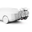 Adaptor a 3/4-a bicicleta pentru suportul de biciclete Thule EasyFold 3 cu prindere pe carligul de remorcare