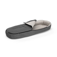 Thule Footmuff - Sac de dormit pentru copil, Grey Melange