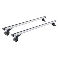 Sistem de 2 bare transversale aluminiu CRUZ 924-090 Alu Cargo AF128 pentru Fiat Qubo 5d (III) (2009--> 2017) cu puncte fixe