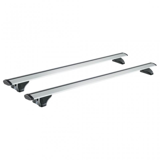 Sistem de 2 bare transversale aluminiu CRUZ 925-703 Airo FIX 118 pentru Mercedes C-Class 4d (W205) Sedan (2014-->2021) cu puncte fixe