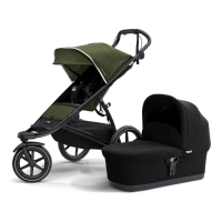 Carucior Thule Urban Glide 2 Cypress Green cu landou
