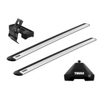Bare transversale Thule Evo Clamp Wingbar Evo pentru FORD Fiesta 5 usi Hatchback, model 2008-2017, Sistem cu prindere pe plafon normal
