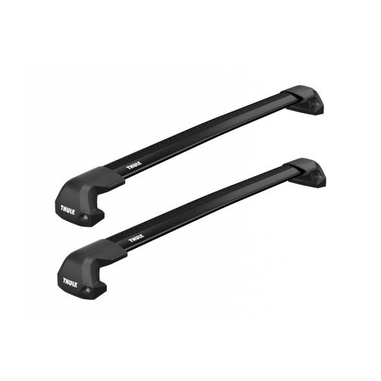 Bare transversale Thule Evo Fixpoint Wingbar Edge Black pentru MERCEDES BENZ E-Class, 4 usi Sedan (W213) model 2016 - 2023, Sistem cu prindere in puncte fixe