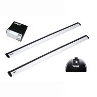 Bare transversale Thule Rapid System Wingbar Evo pentru ALFA ROMEO Stelvio 5 usi SUV model 2017 - prezent, Sistem cu prindere pe bare longitudinale integrate