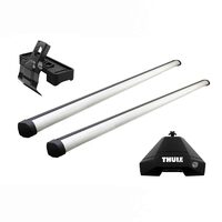 Bare transversale Thule Evo Clamp Profesional pentru ISUZU D-Max Crew Cab 4 usi Pickup, model 2020 - prezent, Sistem cu prindere pe plafon normal