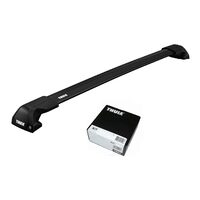 Bare transversale Thule Evo Flush Rail WingBar Edge Black pentru SUZUKI Grand Vitara 5 usi SUV, model 2006 - 2015 , Sistem cu prindere pe bare longitudinale integrate